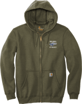 Holmdel Hockey Carhartt Midweight Hooded Zip-Front Sweatshirt